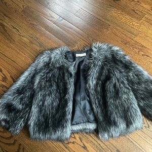 Michael K faux blue/gray coat